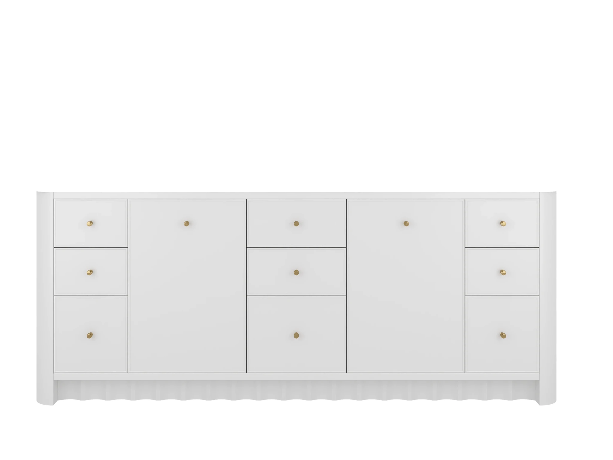 Orlando 84 in. W x 22 in. D Double Sink Bathroom Vanity - Willow Bath and Vanity
