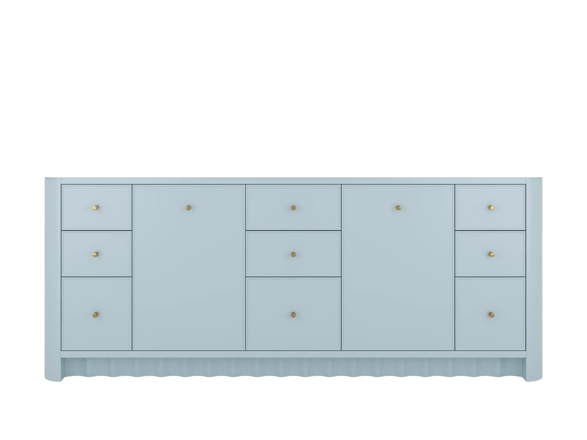 Orlando 84 in. W x 22 in. D Double Sink Bathroom Vanity - Willow Bath and Vanity