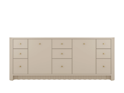 Orlando 84 in. W x 22 in. D Double Sink Bathroom Vanity - Willow Bath and Vanity