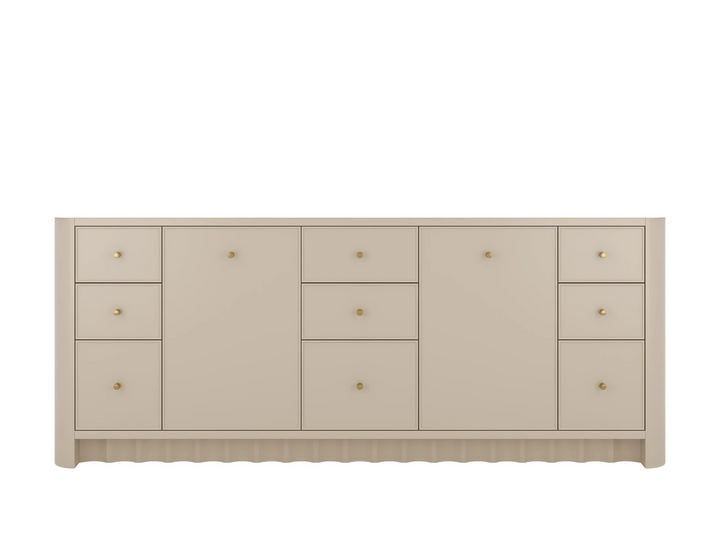 Orlando 84 in. W x 22 in. D Double Sink Bathroom Vanity - photo 17