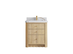 Orlando Oak 30 in. W x 22 in. D Single Sink Bathroom Vanity - photo 13