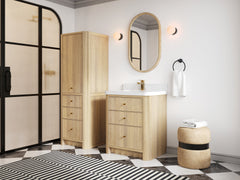 Orlando Oak 30 in. W x 22 in. D Single Sink Bathroom Vanity - photo 2