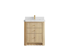 Orlando Oak 30 in. W x 22 in. D Single Sink Bathroom Vanity - photo 17
