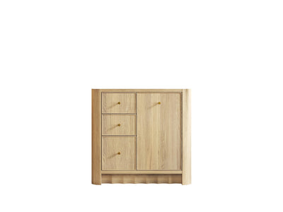 Orlando Oak 36 in. W x 22 in. D Center Sink Bathroom Vanity - Willow Bath and Vanity