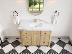 Orlando Oak 48 in. W x 22 in. D Single Sink Bathroom Vanity - photo 7