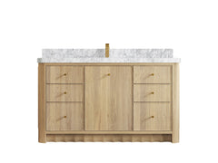 Orlando Oak 60 in. W x 22 in. D Single Sink Bathroom Vanity - photo 16