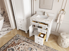 Paris 30 in. W x 22 in. D Single Sink Bathroom Vanity - photo 3
