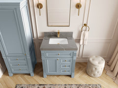 Paris 30 in. W x 22 in. D Single Sink Bathroom Vanity - photo 31