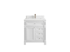 Paris 30 in. W x 22 in. D Single Sink Bathroom Vanity - photo 26