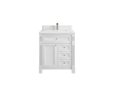 Paris 30 in. W x 22 in. D Single Sink Bathroom Vanity - Willow Bath and Vanity