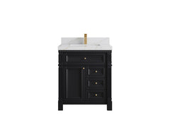 Paris 30 in. W x 22 in. D Single Sink Bathroom Vanity - photo 18