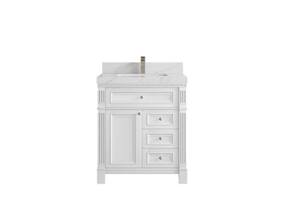 Paris 30 in. W x 22 in. D Single Sink Bathroom Vanity - Willow Bath and Vanity