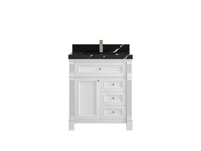 Paris 30 in. W x 22 in. D Single Sink Bathroom Vanity - Willow Bath and Vanity