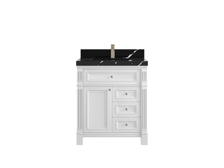 Paris 30 in. W x 22 in. D Single Sink Bathroom Vanity - photo 8