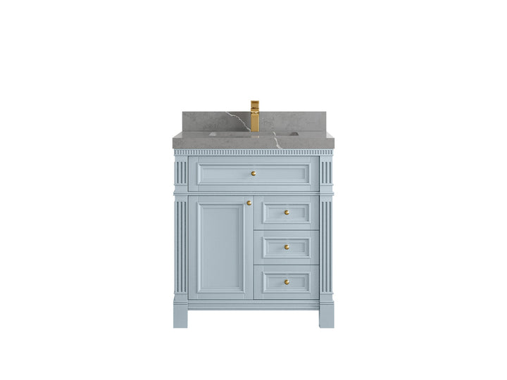 Paris 30 in. W x 22 in. D Single Sink Bathroom Vanity - photo 32
