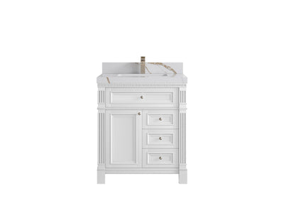 Paris 30 in. W x 22 in. D Single Sink Bathroom Vanity - Willow Bath and Vanity