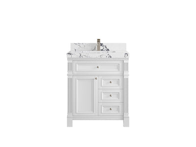 Paris 30 in. W x 22 in. D Single Sink Bathroom Vanity - Willow Bath and Vanity