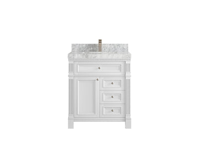 Paris 30 in. W x 22 in. D Single Sink Bathroom Vanity - Willow Bath and Vanity