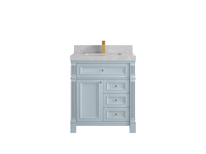 Paris 30 in. W x 22 in. D Single Sink Bathroom Vanity - photo 30