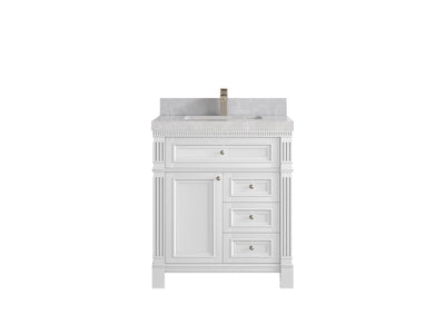 Paris 30 in. W x 22 in. D Single Sink Bathroom Vanity - Willow Bath and Vanity