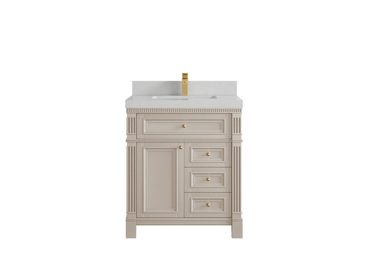 Paris 30 in. W x 22 in. D Single Sink Bathroom Vanity - photo 22