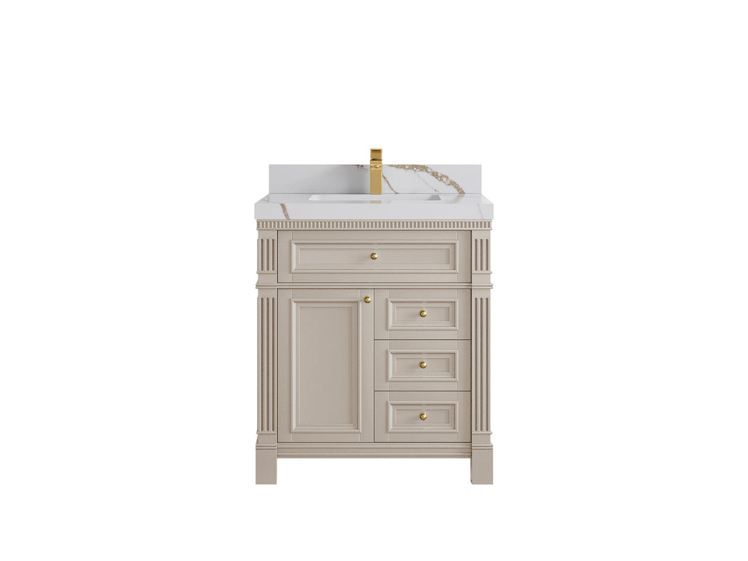 Paris 30 in. W x 22 in. D Single Sink Bathroom Vanity - Willow Bath and Vanity