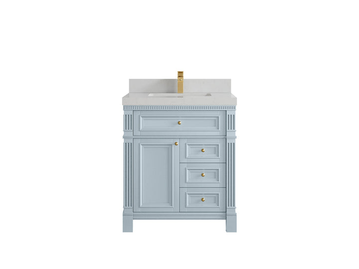 Paris 30 in. W x 22 in. D Single Sink Bathroom Vanity - photo 10