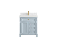 Paris 30 in. W x 22 in. D Single Sink Bathroom Vanity - photo 28