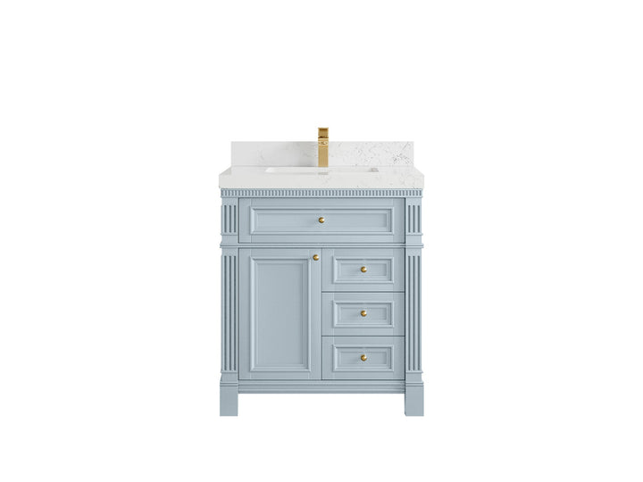 Paris 30 in. W x 22 in. D Single Sink Bathroom Vanity - photo 28