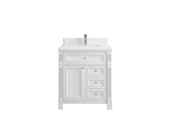 Paris 30 in. W x 22 in. D Single Sink Bathroom Vanity - photo 28