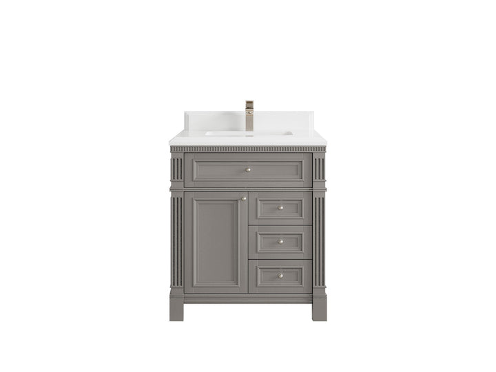 Paris 30 in. W x 22 in. D Single Sink Bathroom Vanity - photo 33