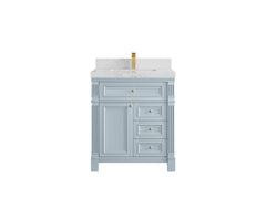 Paris 30 in. W x 22 in. D Single Sink Bathroom Vanity - photo 18