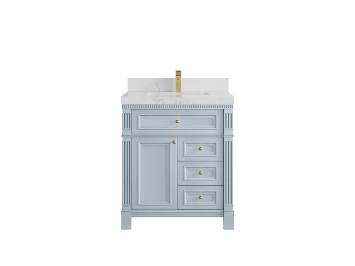 Paris 30 in. W x 22 in. D Single Sink Bathroom Vanity - photo 18