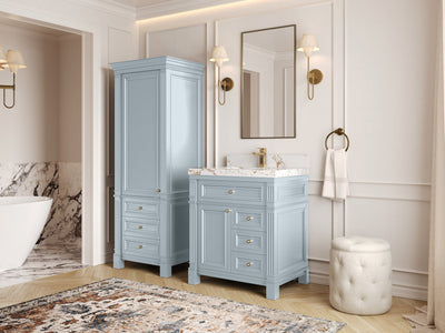Paris 30 in. W x 22 in. D Single Sink Bathroom Vanity - Willow Bath and Vanity