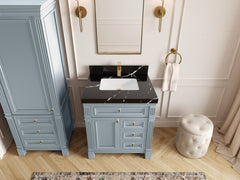 Paris 30 in. W x 22 in. D Single Sink Bathroom Vanity - photo 11