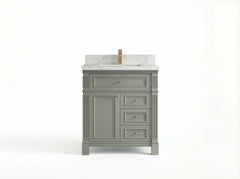Paris 30 in. W x 22 in. D Single Sink Bathroom Vanity - photo 1