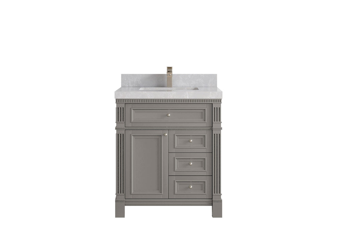 Paris 30 in. W x 22 in. D Single Sink Bathroom Vanity - Willow Bath and Vanity