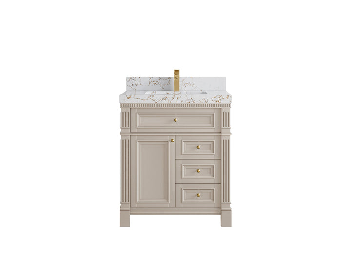 Paris 30 in. W x 22 in. D Single Sink Bathroom Vanity - photo 38