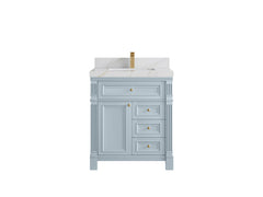 Paris 30 in. W x 22 in. D Single Sink Bathroom Vanity - photo 20