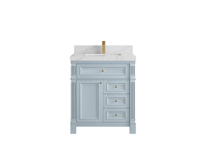 Paris 30 in. W x 22 in. D Single Sink Bathroom Vanity - photo 20