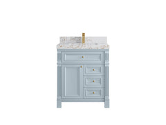 Paris 30 in. W x 22 in. D Single Sink Bathroom Vanity - photo 36
