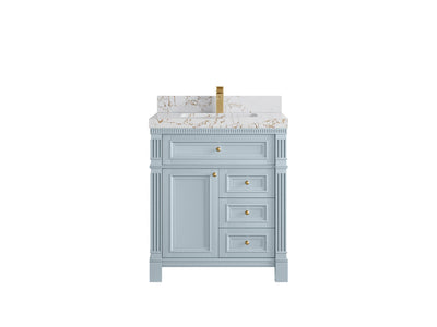 Paris 30 in. W x 22 in. D Single Sink Bathroom Vanity - Willow Bath and Vanity