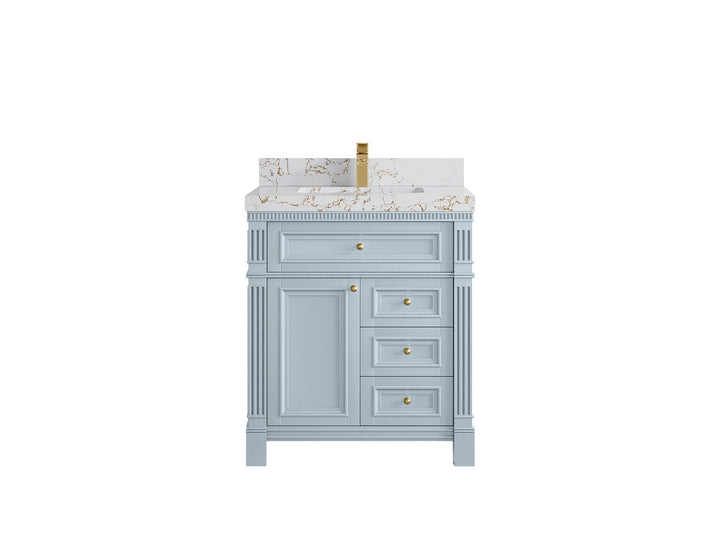 Paris 30 in. W x 22 in. D Single Sink Bathroom Vanity - photo 36