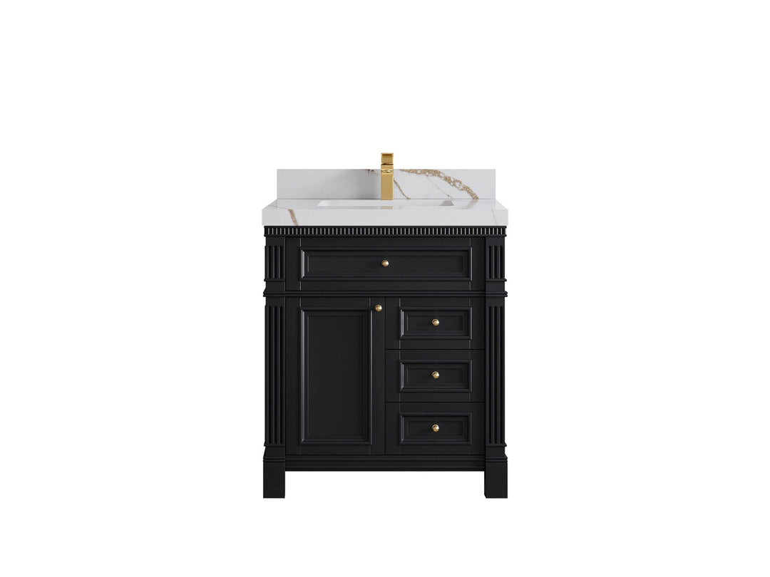 Paris 30 in. W x 22 in. D Single Sink Bathroom Vanity - Willow Bath and Vanity