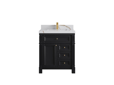 Paris 30 in. W x 22 in. D Single Sink Bathroom Vanity - Willow Bath and Vanity