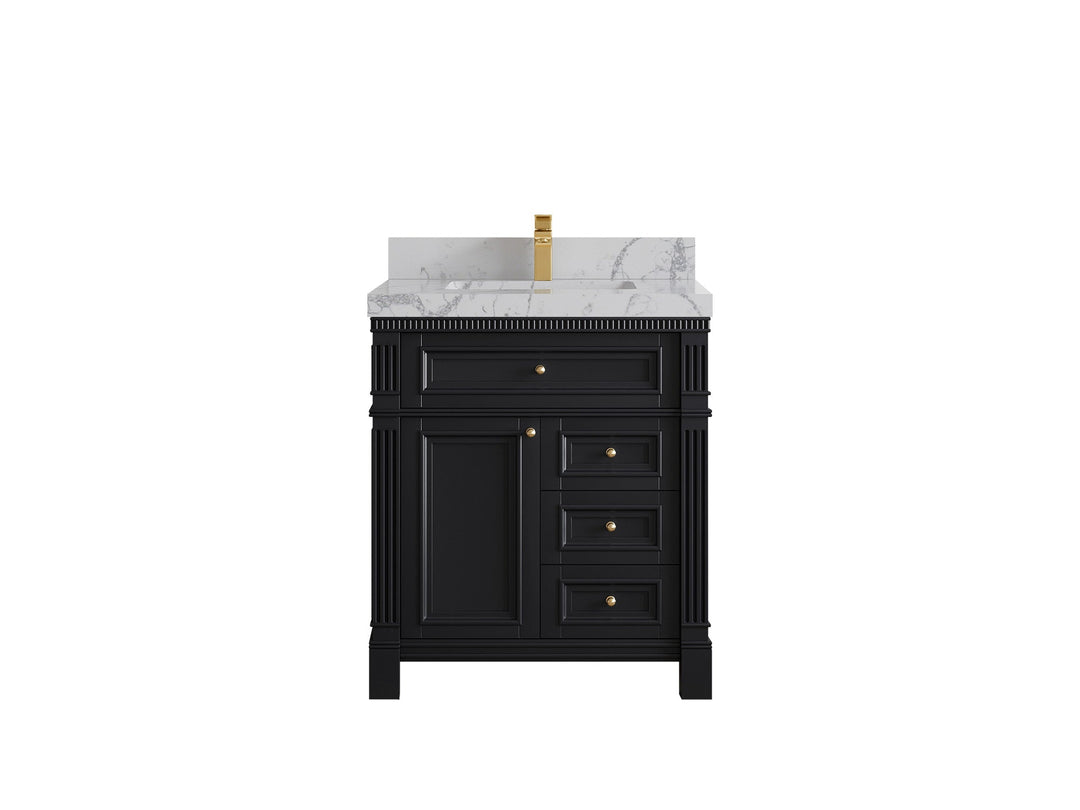 Paris 30 in. W x 22 in. D Single Sink Bathroom Vanity - Willow Bath and Vanity
