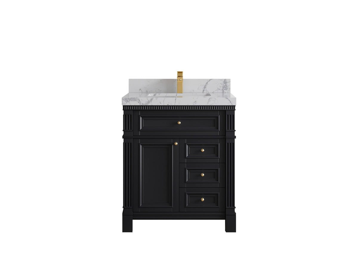 Paris 30 in. W x 22 in. D Single Sink Bathroom Vanity - Willow Bath and Vanity