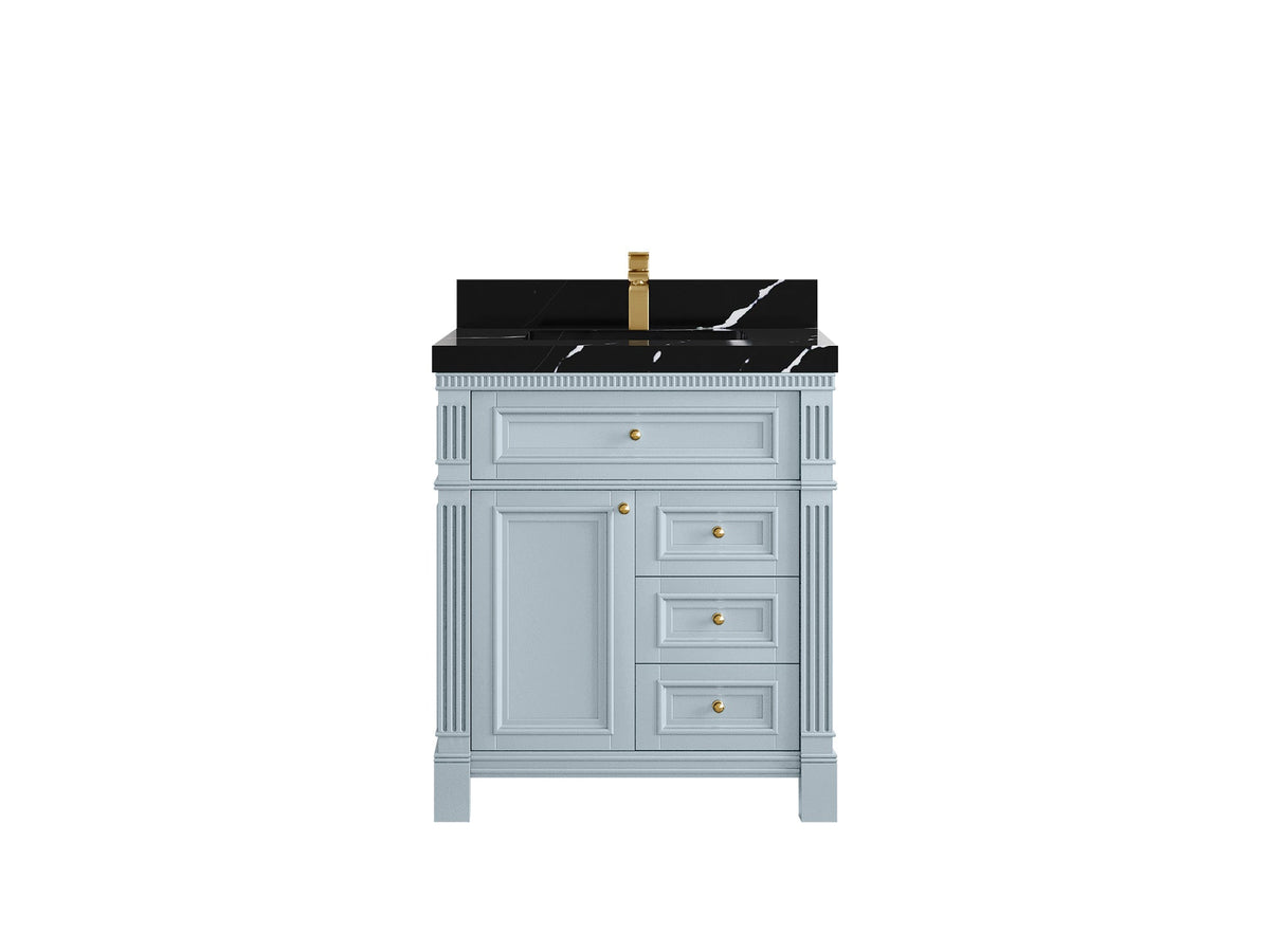 Paris 30 in. W x 22 in. D Single Sink Bathroom Vanity - Willow Bath and Vanity