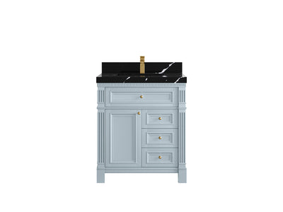Paris 30 in. W x 22 in. D Single Sink Bathroom Vanity - Willow Bath and Vanity