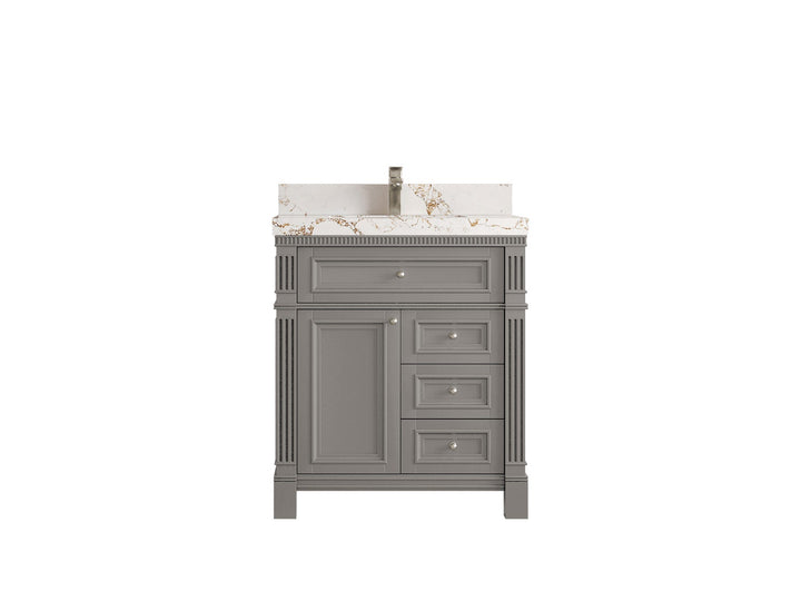 Paris 30 in. W x 22 in. D Single Sink Bathroom Vanity - photo 1
